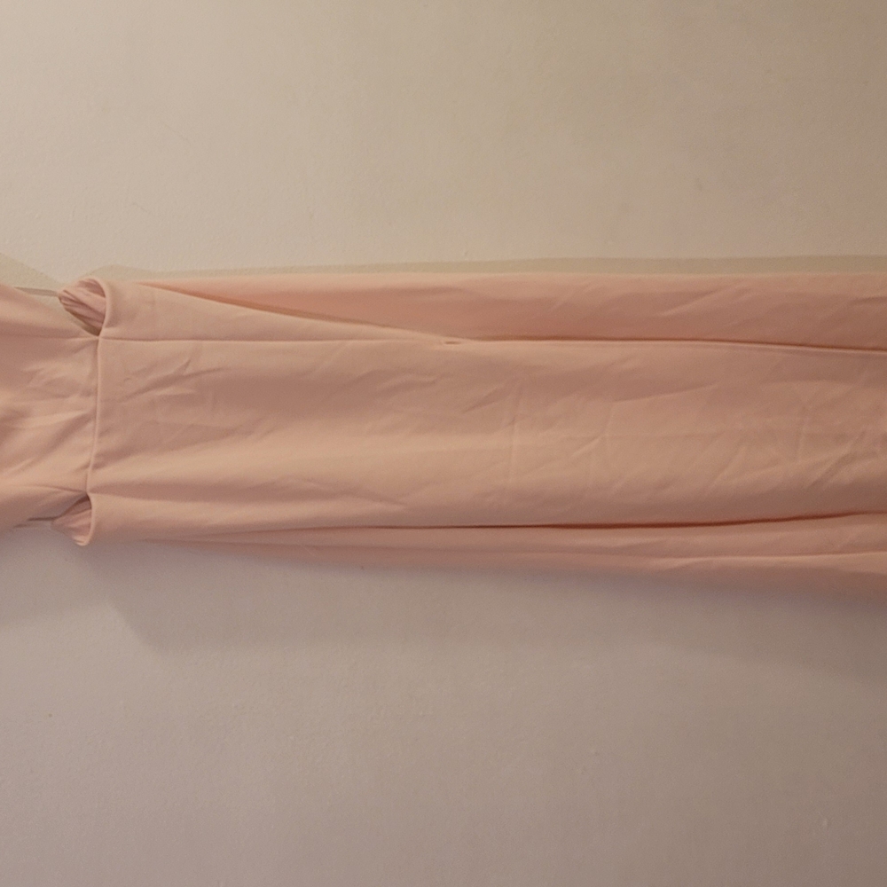 Elegant Pink Maxi Dress